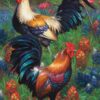 Puzzle Roosters 1000pc