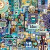 Puzzle Blue 1000 pc