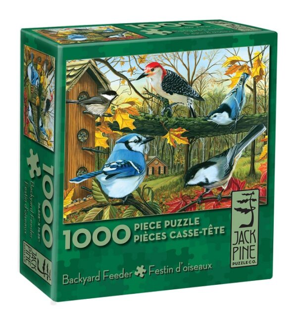 Puzzle Backyard Feeder 1000 pc - Image 2