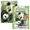 Paint By Number Panda & Baby - Junior Small - Image 2