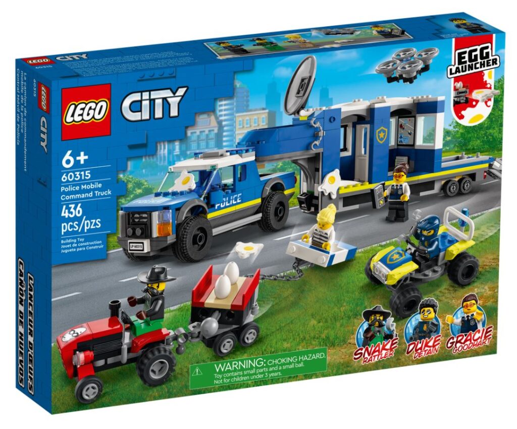 Image of Lego City Police Moble Command Truck – Currently unavailable – No ETA