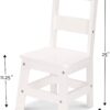 Wooden Chair Pair - White - Image 3