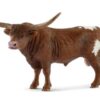 Texas Longhorn Bull Brown