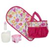 Pink Diaper Bag with Accessories- Discontinued - Image 4