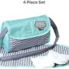 Zig-Zag Chevron Diaper Bag - Image 4