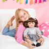 ToddlerTime Doll Preppy 20" - Image 3