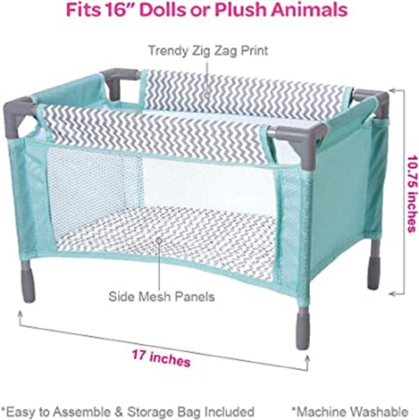 Zig Zag Playpen Bed - Image 3