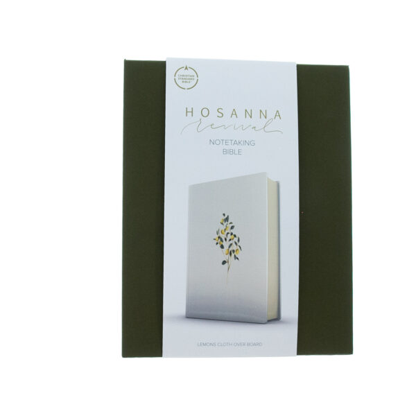 CSB Notetaking Bible, Hosanna Revival Edition, Lemons - Image 2