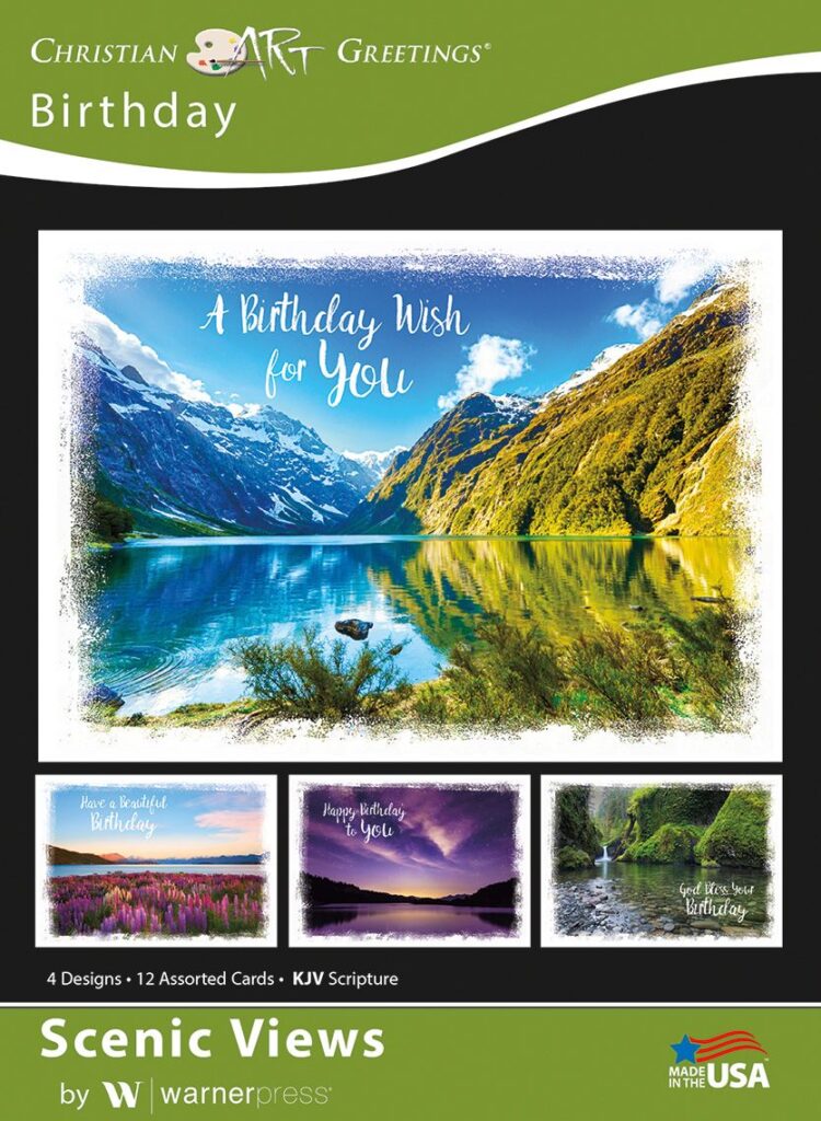 Image of Cards Birthday Scenic Views