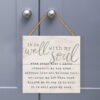 It is Well With My Soul String Sign 7" x 7"- Discontinued - Image 2