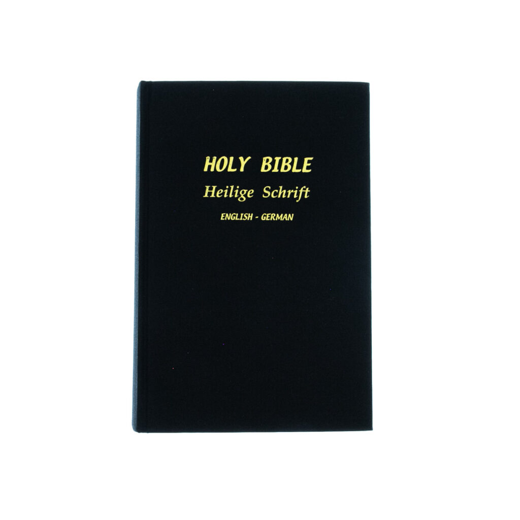 Image of Holy Bible English/German Stand. Letter Ed. Hard Cover-Indefinitely out of print