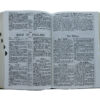 Bible German / English Large Gothic Print Genuine Leather Indexed - Image 3