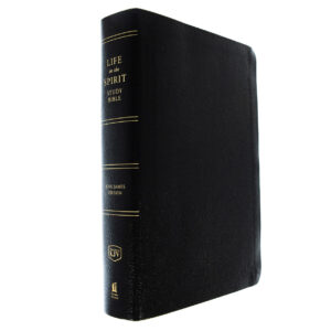 Image of KJV Life In The Spirit Study Bible-Black Bonded Leather Indexed