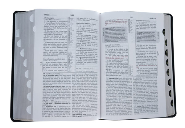 KJV Life In The Spirit Study Bible-Black Bonded Leather Indexed - Image 4