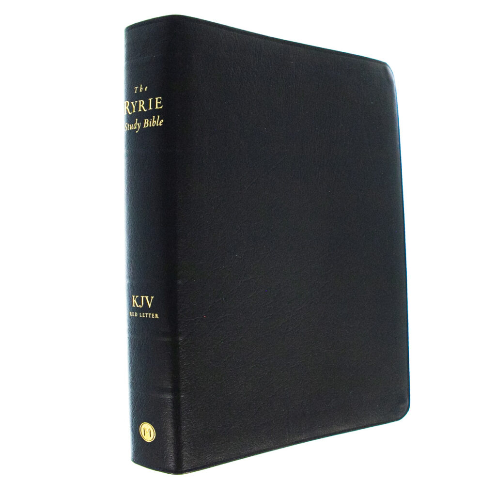 Image of KJV Ryrie Study Bible w/DVD-Black Genuine Leather