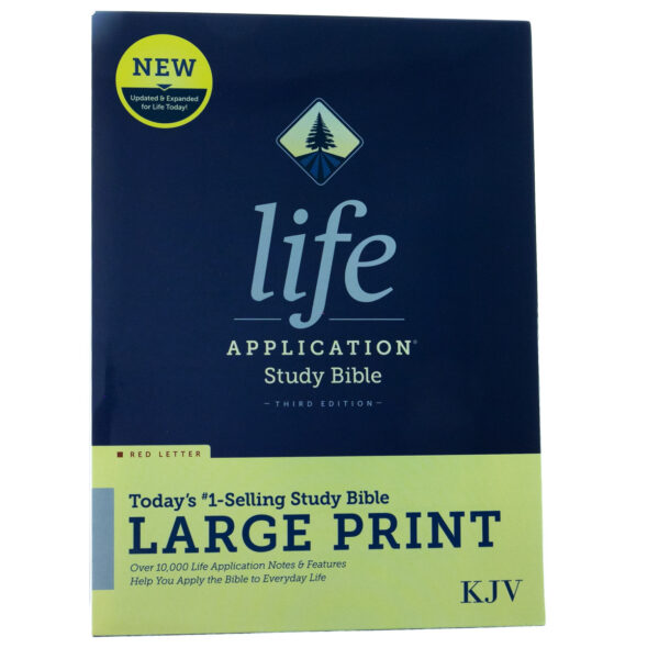 KJV Life Application Study Bible, Large Print, Red Letter, HC 206 0320 1