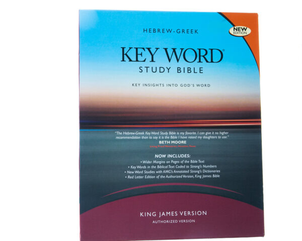 KJV Hebrew-Greek Key Word Study-Black Bonded Leather 206 0358 1