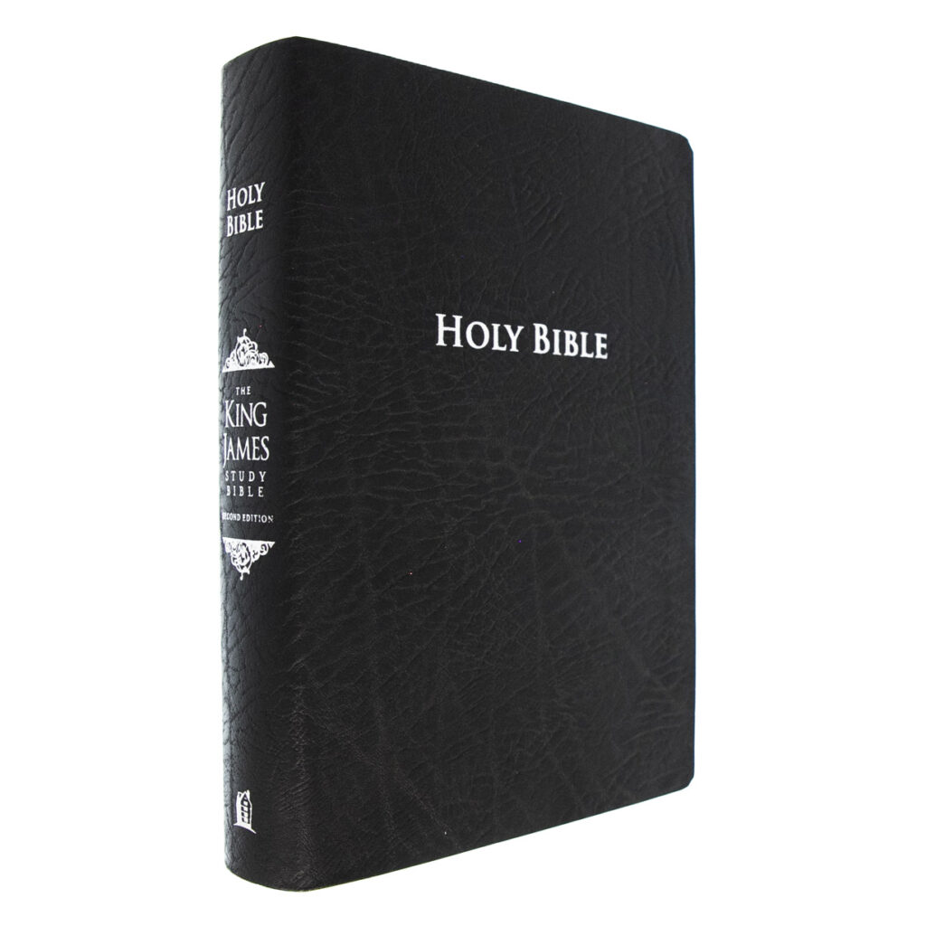 Image of KJV Study Bible Second Edition-Black Bonded Leather Indexed