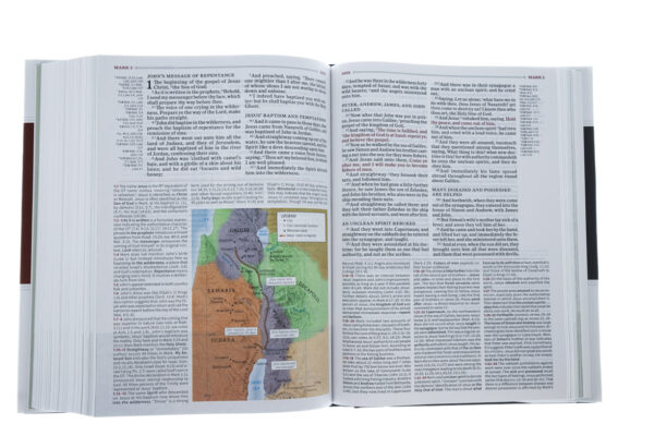 KJV Study Bible, Full-Color, Charcoal Cloth-Over-Board: Study Notes, 206 0464 4 1