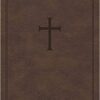 KJV Personal Size Bible, Brown Leathertouch