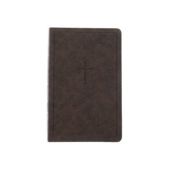 KJV Personal Size Bible, Brown Leathertouch - Image 3