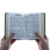 KJV Brown Faux Leather Medium Compact Bible - Image 4