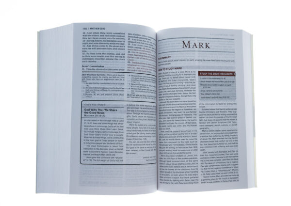 KJV, Know The Word Study Bible, Paperback, Red Letter Edition: - Image 3