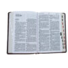 KJV Large Print Personal Size Reference Bible, Brown Leathertouch Indexed - Image 3
