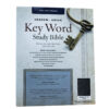KJV Hebrew-Greek Key Word Study Bible, Genuine Leather, Black Indexed - Image 2