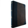 KJV Super Giant Print Reference Bible, Black/Brown Leathertouch, Indexed