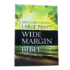 KJV Large Print Wide Margin Bible Brown Flexisoft Leather - Image 4