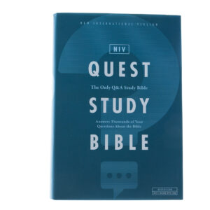 Image of NIV, Quest Study Bible, Hardcover, Comfort Print: The Only Q and A Study Bible