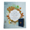NIV, Our Family Story Bible, Leathersoft over Board, Navy, - Image 2