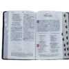 NKJV Personal Size Reference Bible - Black - Sovereign Collection - Image 3