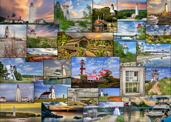 Puzzle Lighthouse Collage 1000 Pc.