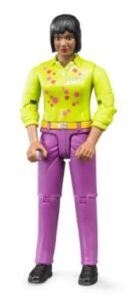 Image of Woman, Medium Skin, Pink Jeans Bruder 60403