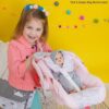 Classic Pastel Pink Car Seat Carrier - Image 3