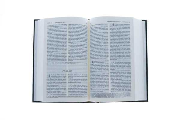 The Living Bible Green Hardcover - Image 3