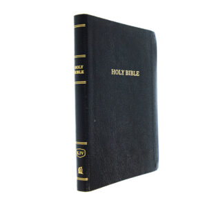 Image of KJV, Thinline Reference Bible, Bonded Leather, Black, Indexed, Red