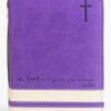 BC : The Lord Will Guide You Always Purple & Cream  XXL