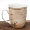 Mug : Mr. & Mrs. Stoneware 16oz - Image 2