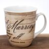 Mug : Mr. & Mrs. Stoneware 16oz - Image 3