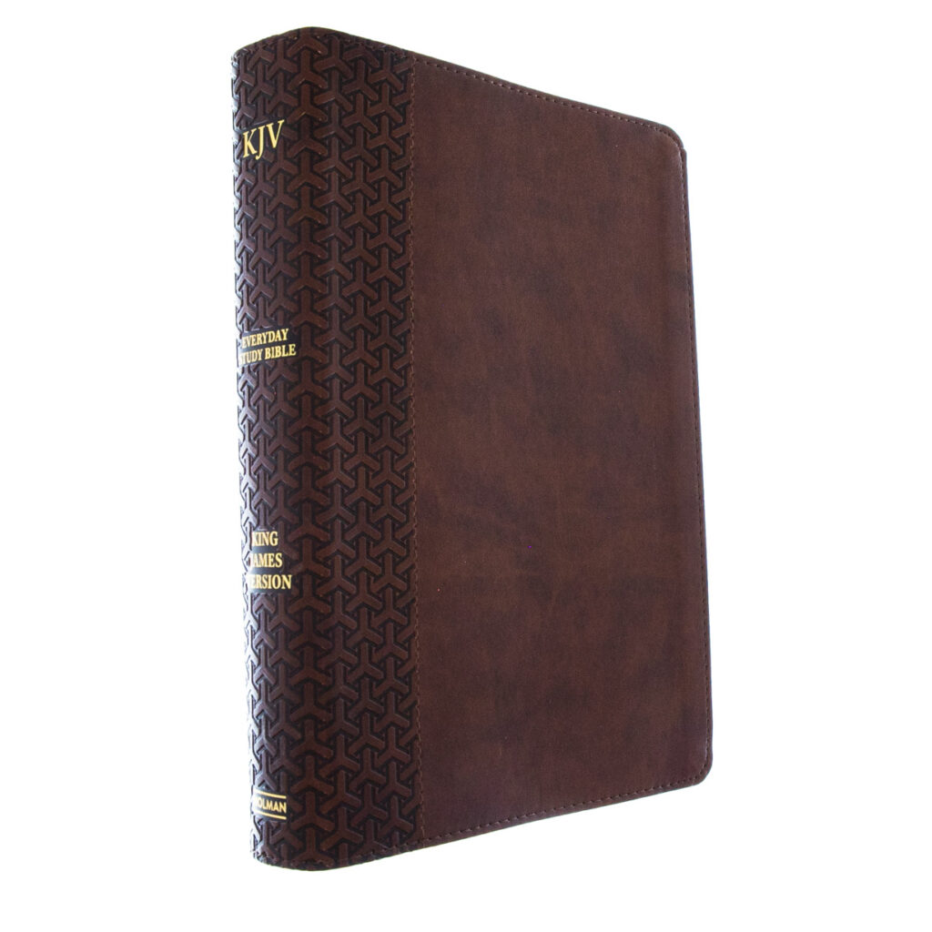 Image of KJV Everyday Study Bible, British Tan Leathertouch