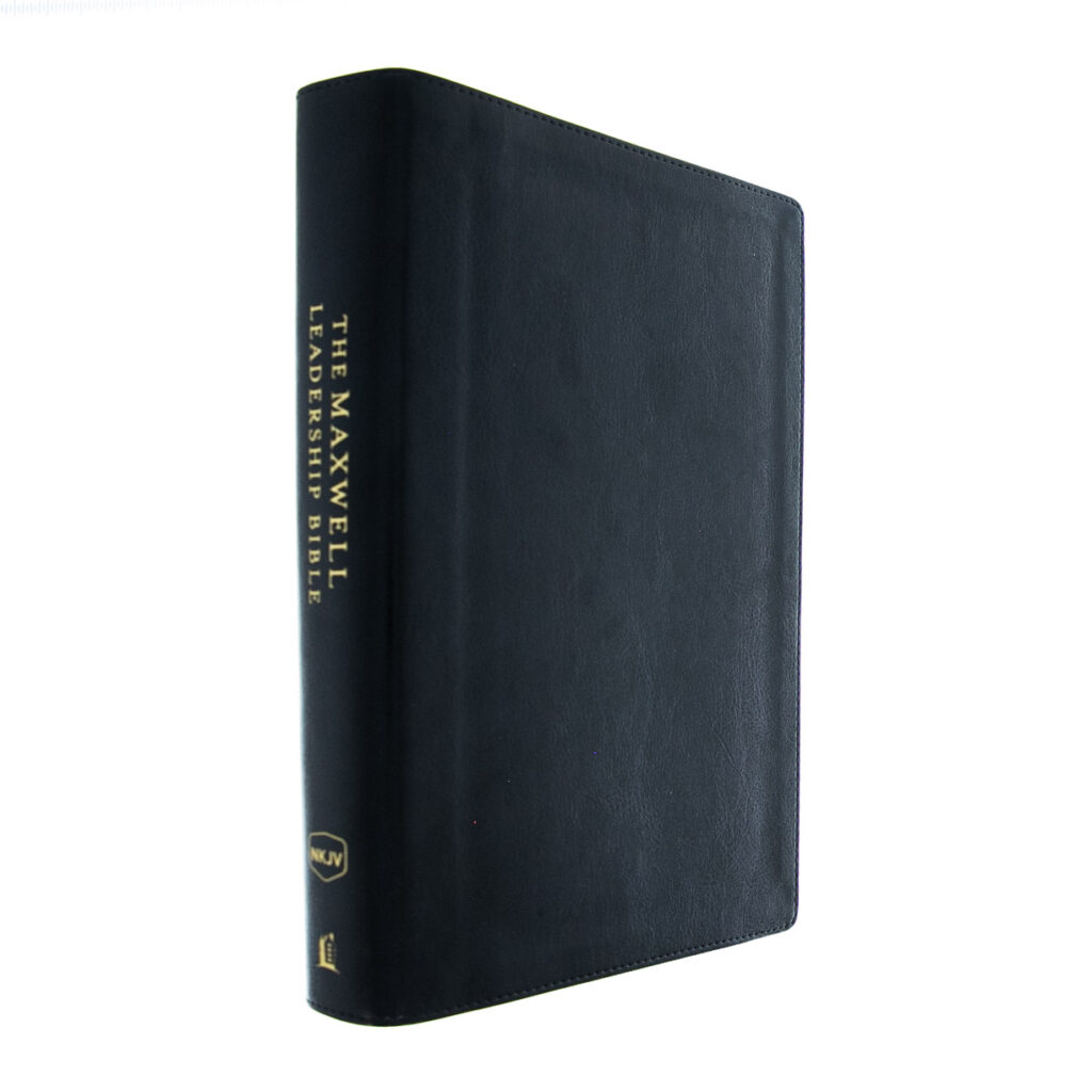 Image of NKJV, Maxwell Leadership Bible, Third Edition, Imitation Leather, Black, Comfort