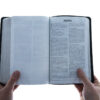 CEB Thinline Bible W/Apocrypha-Black DecoTone- Discontinued - Image 3
