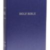 KJV Gift & Award Bible -Comfort Print-Navy Blue Leatherflex