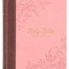 KJV Notetaking Bible Twotone Pink/Brown Floral Faux Leathe
