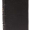 KJV Personal Size Large Print Genuine Leather - Black