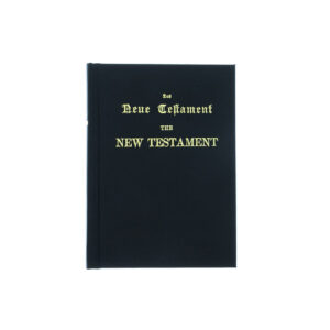 Image of English/German New Testament 4 3/4 x 6 1/4 x 1 5/8 -Hardcover