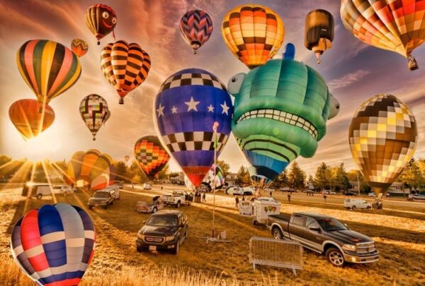 Puzzle Balloon Festival 1000 Pc.